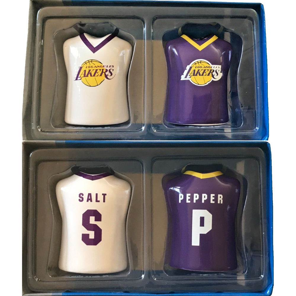 NBA Los Angeles Lakers Jersey Salt & Pepper Shaker Set